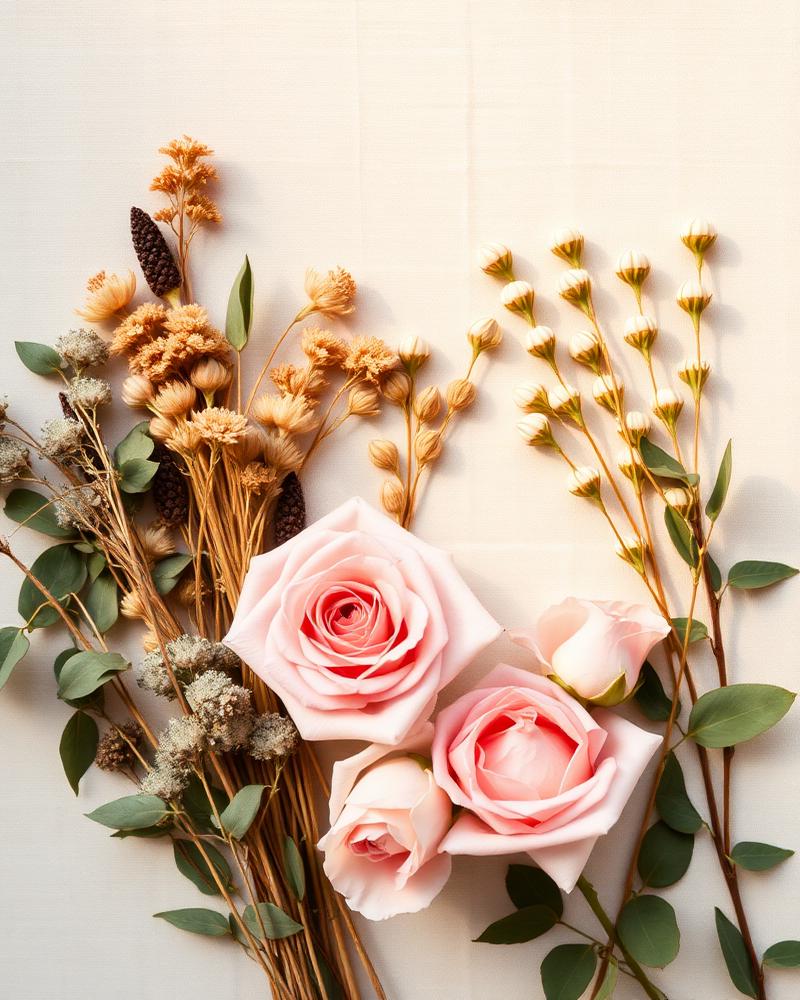 Soft botanical detail